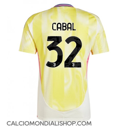 Maglie da calcio Juventus Juan Cabal #32 Seconda Maglia 2024-25 Manica Corta